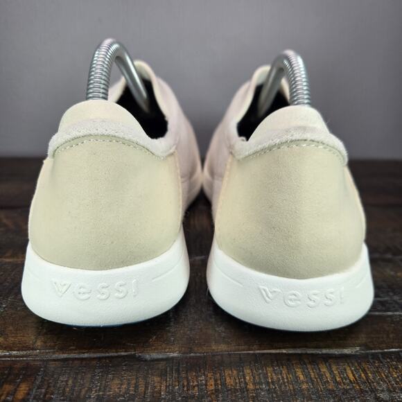 NEW Vessi Sunday Slipper Mens Size 9 Slip On Shoes Sneakers Walnut Beige main image 7